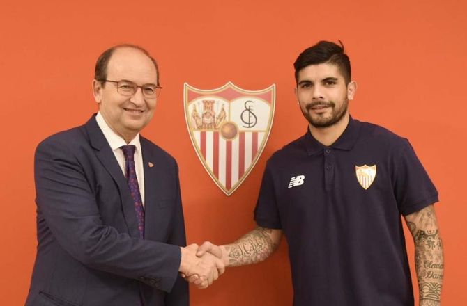 La Liga -Ever Banega i Sevilla-afsked: Har ingen ord