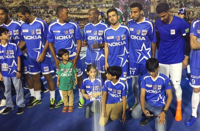 Pakistan -Yousuf Butt deltog i stjernespækket showkamp