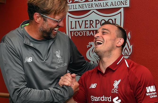 Champions Cup -Klopp er dybt imponeret af Shaqiri