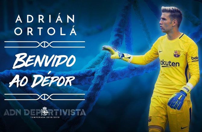 Segunda División -Barcelona sender keeper på græs i Deportivo