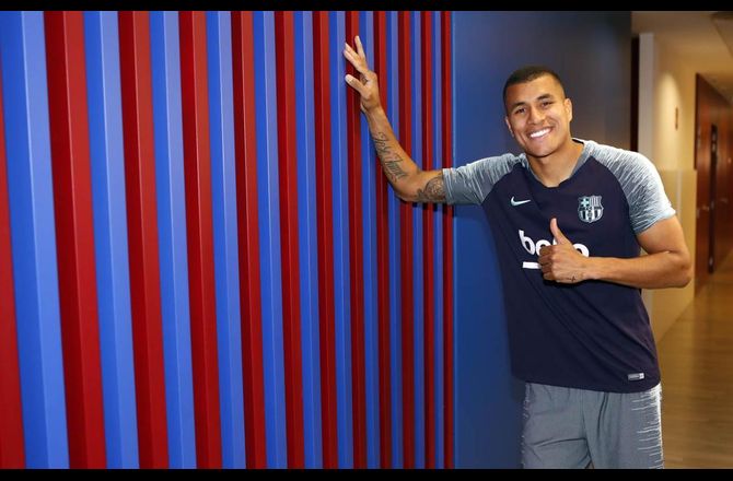 Spanien -Barca-stopper glad for debut trods nederlag