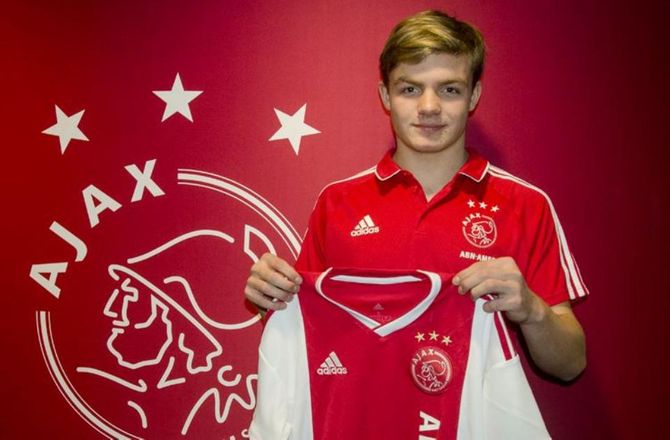 UEFA Youth League -YL: 16-årig Ajax-dansker lynede i sin debut