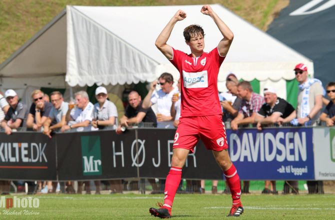 1. Division -Fredericias hattrick-helt: Det er fantastisk