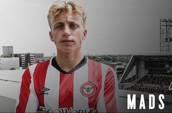 International -Officielt: Brentford henter ung Leipzig-dansker