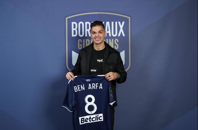 Ligue 1 -Ben Arfa har skrevet kontrakt med Bordeuax