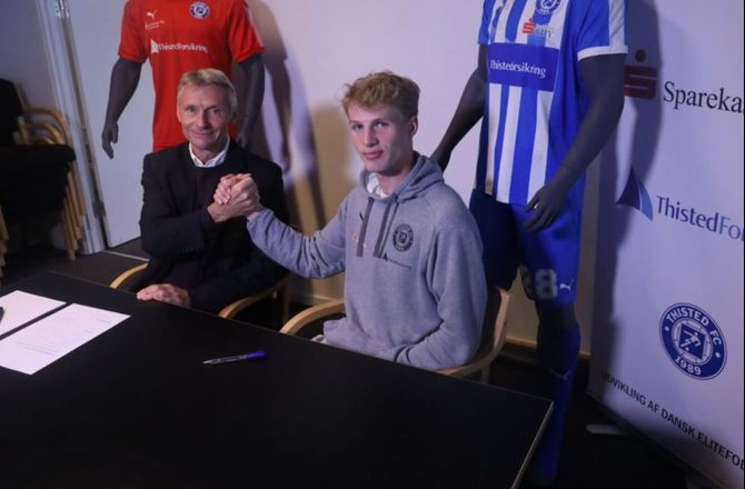 2. Division -Thisted forlænger med ung offensivspiller