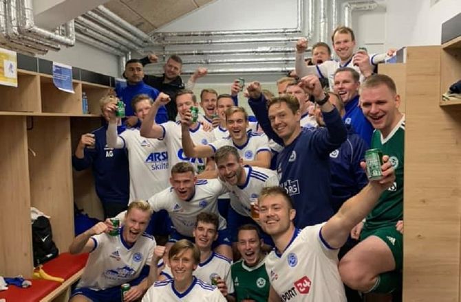 Sydbank Pokalen -Efter BIF-kamp: Festede til den lyse morgen