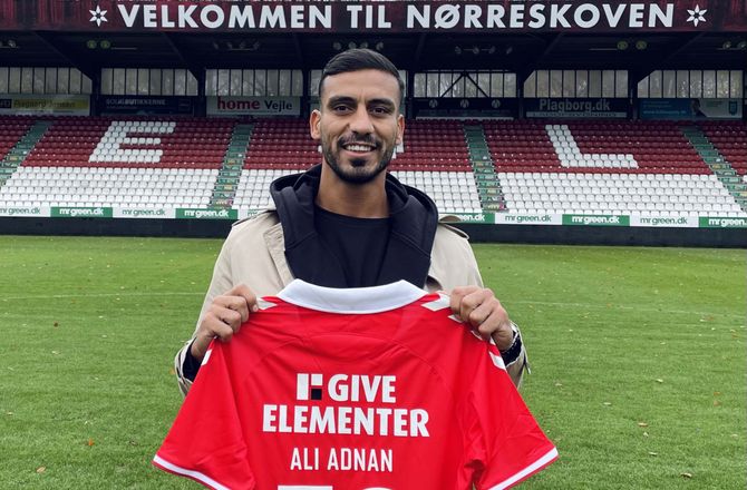 3F Superliga -Irakisk Vejle-forstærkning er landet og klar