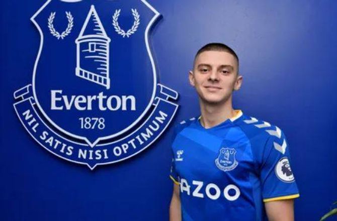 Everton -Lampard: Gav Mykolenko en ordentlig hyldest