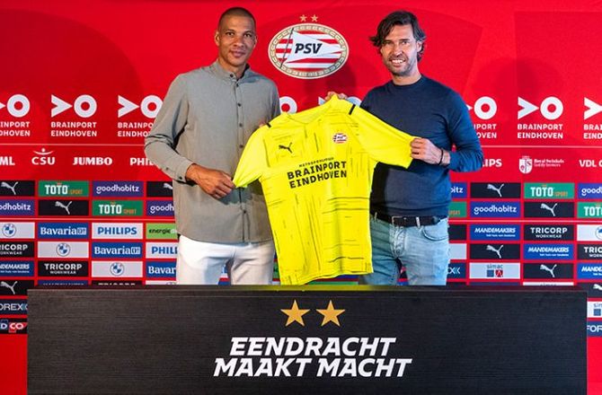 Æresdivisionen -PSV henter gratis Boy Waterman hjem