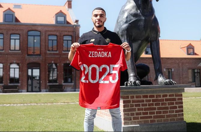 Ligue 1 -Lille skriver med Akim Zedadka 