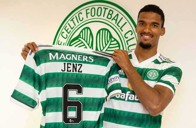 International -Celtic lejer tyske Moritz Jenz i Lorient 