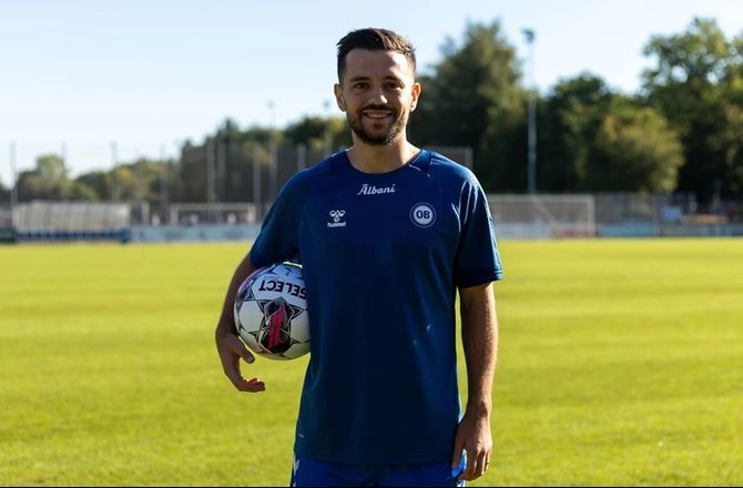 3F Superliga -Besar Halimi træner med i OB