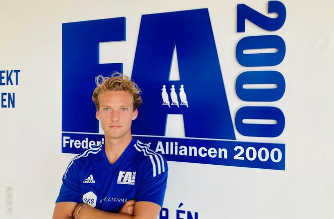 3. division -FA 2000 lejer Næstved-backen William Lenart 