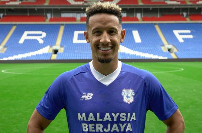 Championship -West Bromwich sælger Callum Robinson til Cardiff
