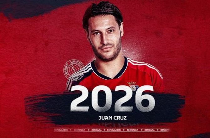 La Liga -Osasuna forlænger med garvet back