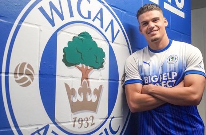 Championship -Wigan lejer ung midtstopper i Arsenal