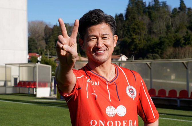 Oliveirense -56-årig angrebslegende tager ny tørn i Portugal