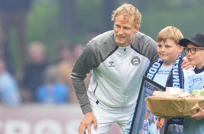 3F Superliga -Magnus Jensen er årets spiller i Sønderjyske