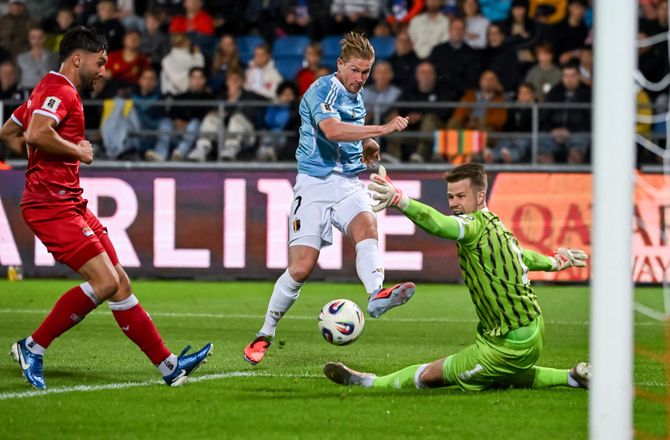VM kval. UEFA -Lettet De Bruyne: Aldrig nemt mod Liechtenstein