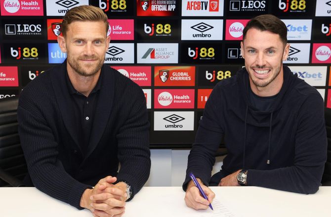 Premier League -Bournemouth forlænger med klubikon