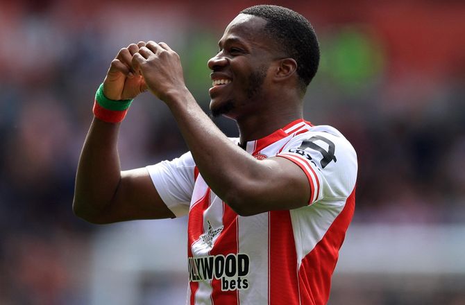 Premier League -Ouattara sprudlede i Brentford-deler