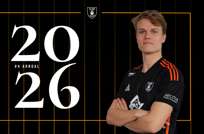 NordicBet Liga -Hillerød belønner Gregers Arndal-Lauritzen