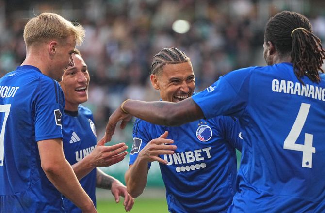 Oddset Pokalen -Første sæt, FCK: Larsson straffede uskarpe Viborg