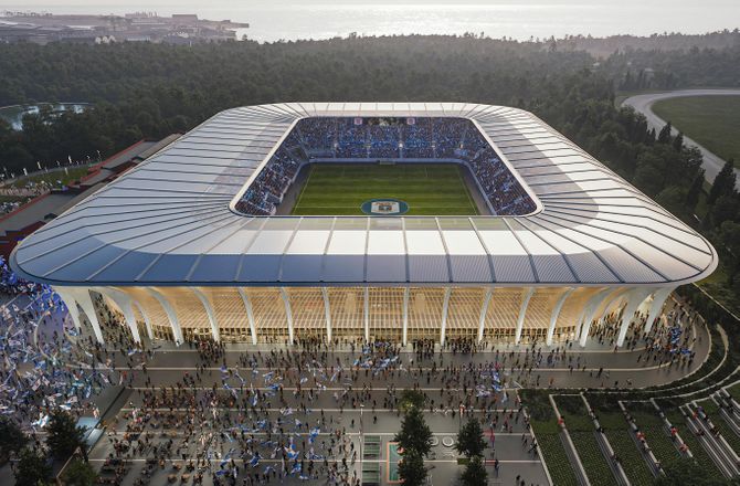 3F Superliga -AGF's nye stadion får 22.000 siddepladser
