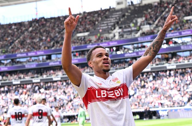 Bundesliga -Hjulmand må nøjes: Nartey sendte Stuttgart i CL