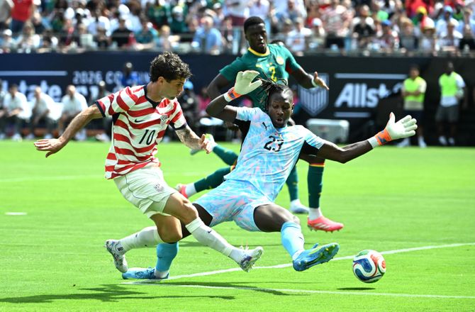 FIFA VM -USA slog Senegal i VM-test