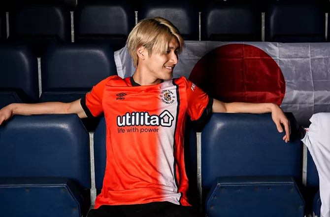 Premier League -Luton henter japansk landsholdsspiller