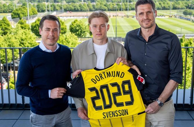 Bundesliga -Svensson fortsætter i BVB: Hurtig integration