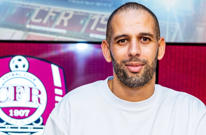 Rumænien Superliga -Islam Slimani skifter til Cluj 