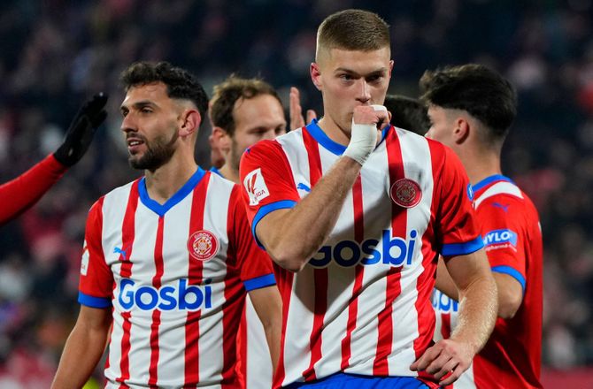 La Liga -Girona kan dufte Champions League efter storsejr