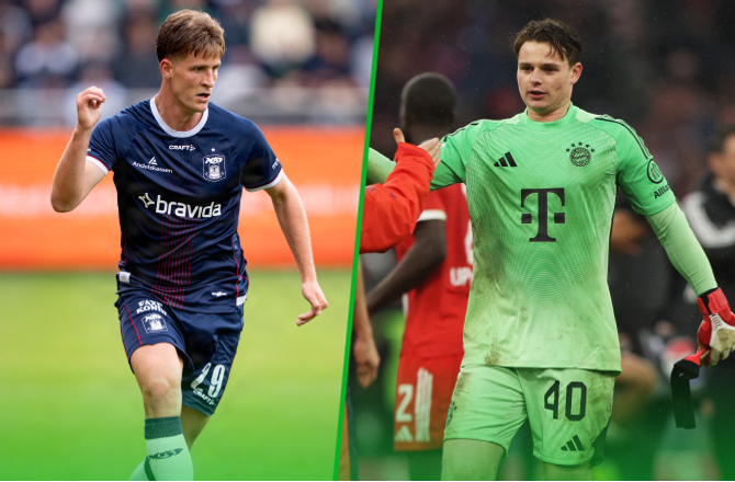 Bundesliga -AGF-back så Bayern-komet blomstre: Ingen måler sig med Hansen