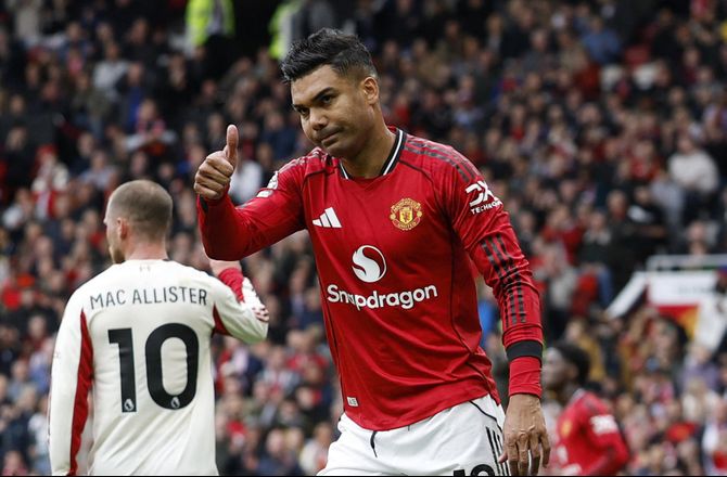 Premier League -Casemiro er tilbage til Old Trafford-farvel