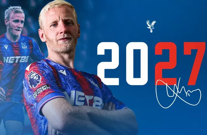 Premier League -Will Hughes forlænger i Crystal Palace