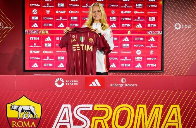 International -Roma henter Kathrine Kühl i Arsenal