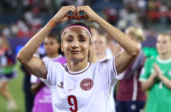 EM 2025 -Nadia Nadim er afklaret efter sidste landskamp