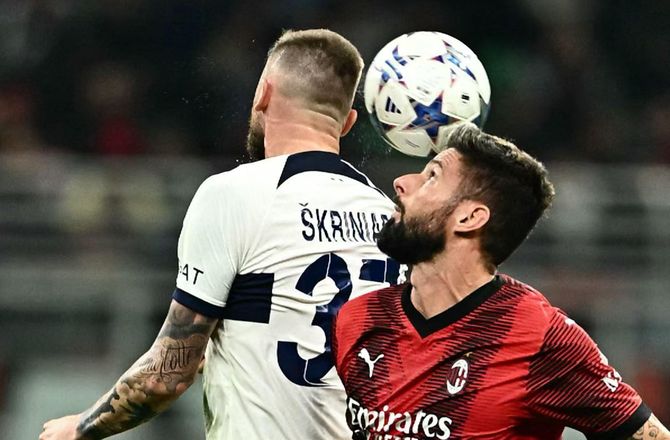CL -SLUT: Milan - PSG minut for minut