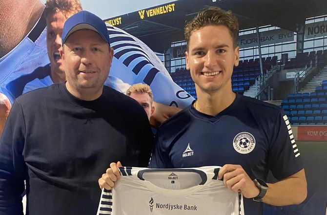 NordicBet Liga -Vendsyssel henter Rasmus Thellufsen