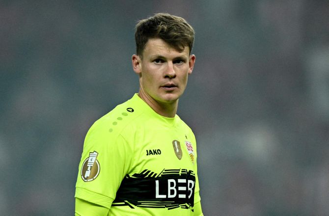 Bundesliga -Alexander Nübel er færdig i Stuttgart