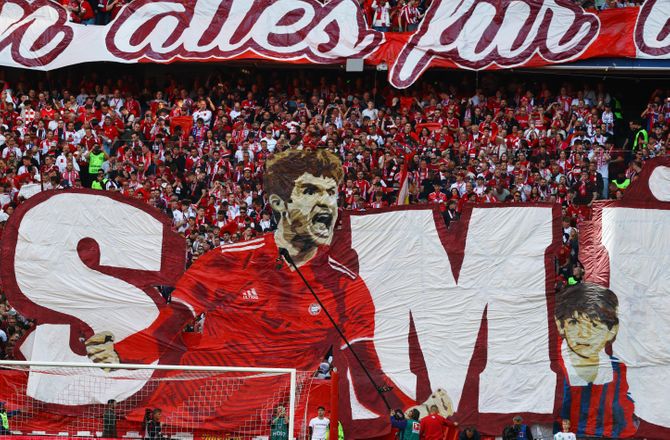 Bundesliga -Smuk hyldest: Bayern siger farvel til Thomas Müller