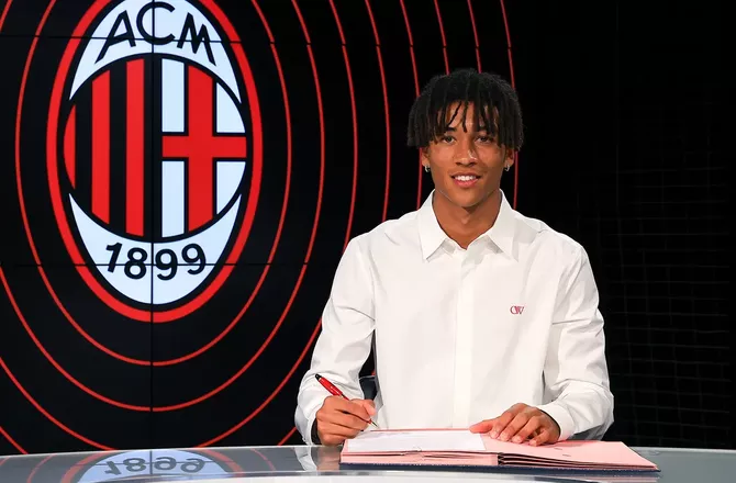 Serie A -AC Milan belønner U19-kaptajn