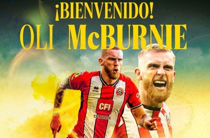 La Liga -Oli McBurnie skifter til Las Palmas