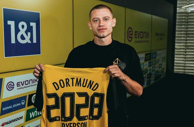 Bundesliga -Dortmund forlænger med nordmand