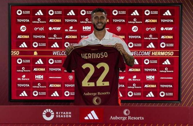 Serie A -Roma polstrer defensiven: Hermoso på plads