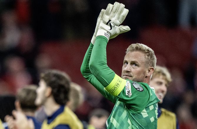 Danmark -Kasper Schmeichel skal hyldes i Parken