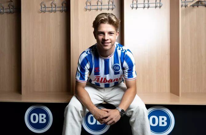 NordicBet Liga -OB rykker U19-talent op i førsteholdstruppen